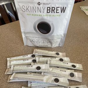 18 single serving packets of the famous It Works Skinny Brew.